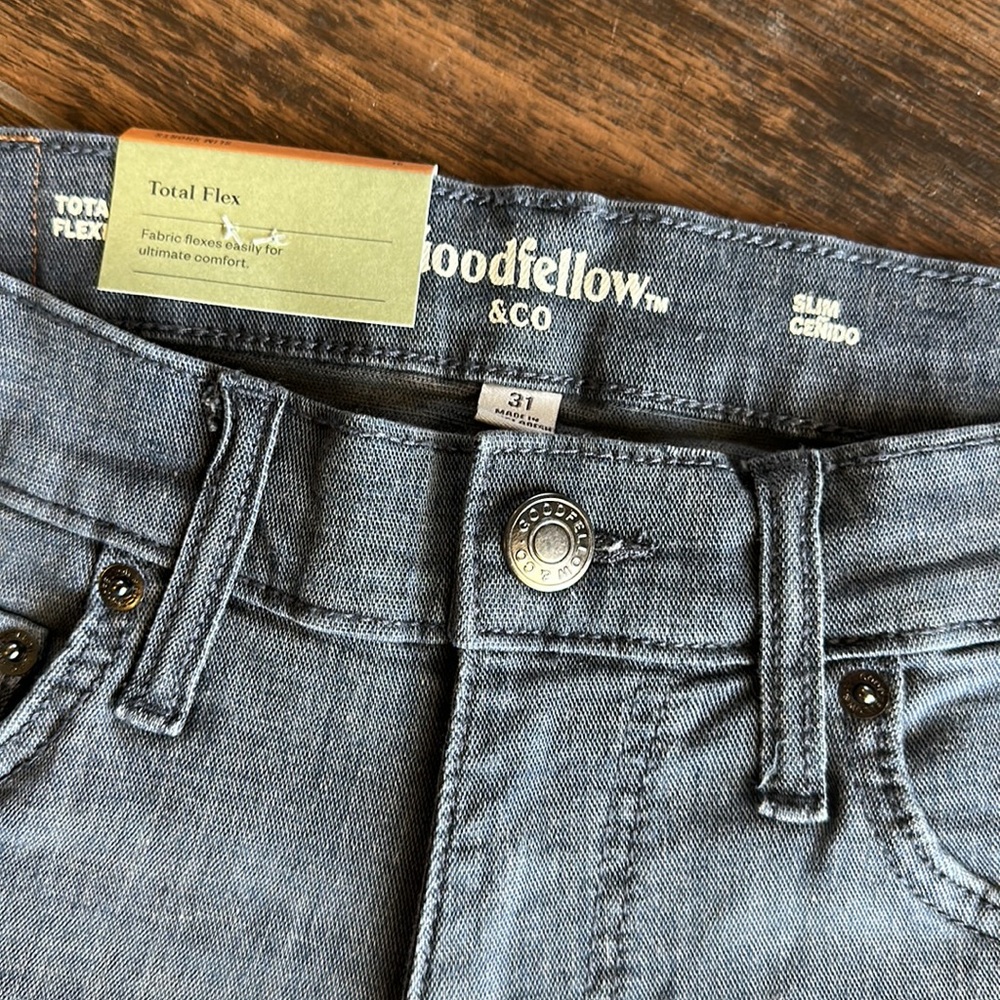 Men’s Goodfellow slim fit denim shorts size 31 NWT - Picture 5 of 6